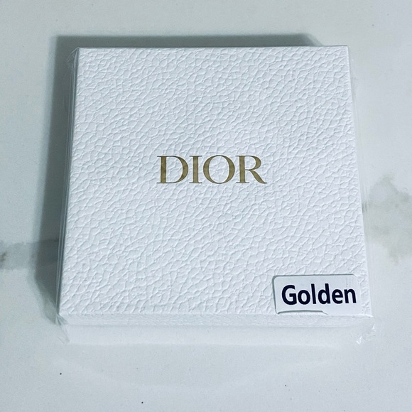 Christian Dior Beauty VIP / GWP Gold-Tone Double Sided Compact Mirror - Picture 4 of 6